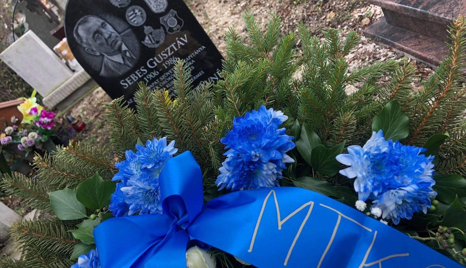 115 éve született Sebes Gusztáv - megkoszorúztuk a felújított síremlékét